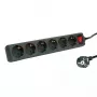 Power Extension ROLINE 19.07.1074 1.5m 6 AC Outlets Indoor Black
