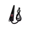 ROLINE 19.07.1619 power distribution unit PDU 8 AC outlets 1U Black