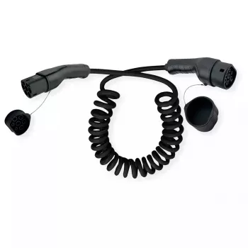 ROLINE electric vehicle charging cable 3m Type 2 7.4kW Black