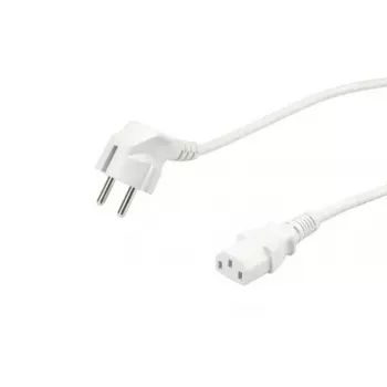 Power cable VALUE 19.99.1016 White 0.6 m CEE7/7 IEC 320