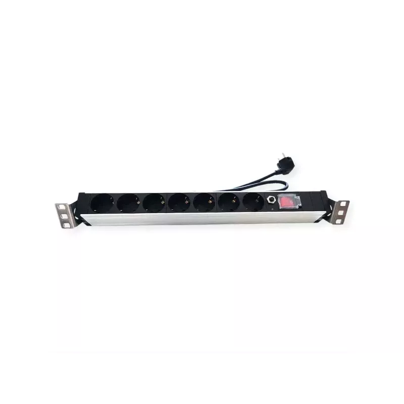 Power Distribution Unit PDU VALUE 19.99.1637 7 AC outlets 1U Aluminium Black