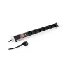 Power Distribution Unit PDU VALUE 19.99.1637 7 AC outlets 1U Aluminium Black