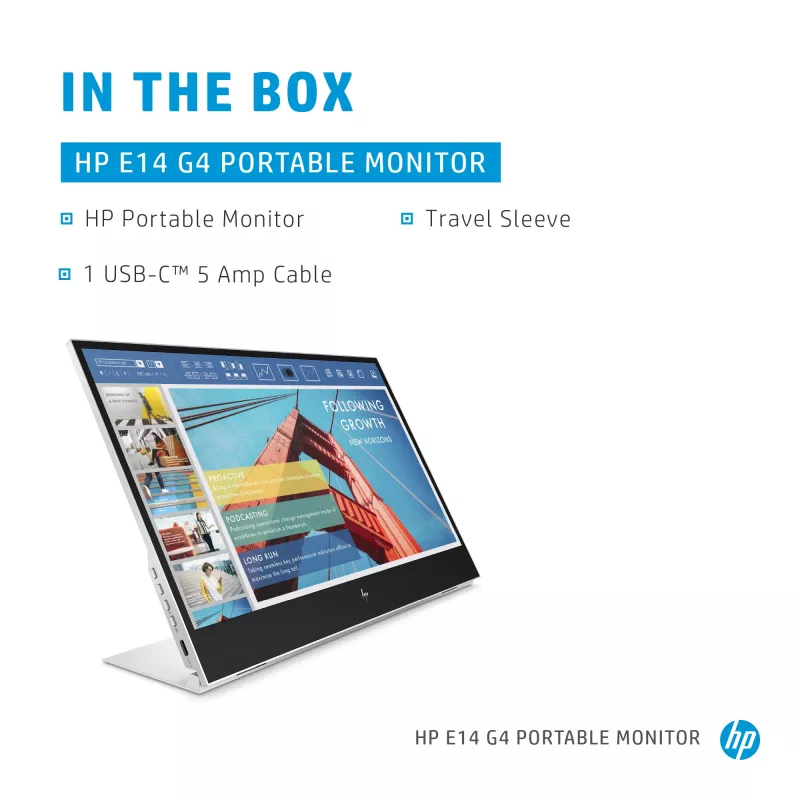 Monitor HP E-Series E14 G4 14 inch Full HD LCD 1920x1080