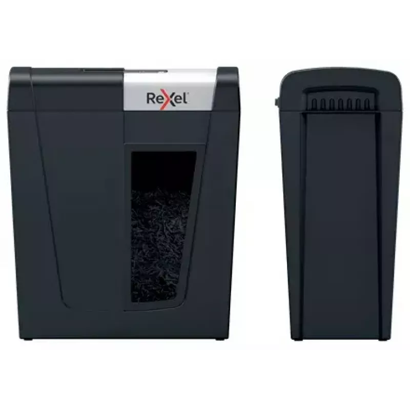 Rexel Secure MC4 paper shredder Micro-cut shredding 60 dB Black, Silver