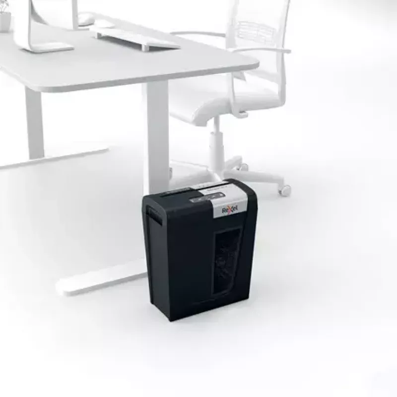 Rexel Secure MC4 paper shredder Micro-cut shredding 60 dB Black, Silver