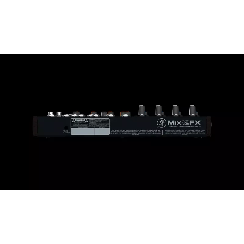 Mackie Mix12FX 12 channels 20 - 30000 Hz Black