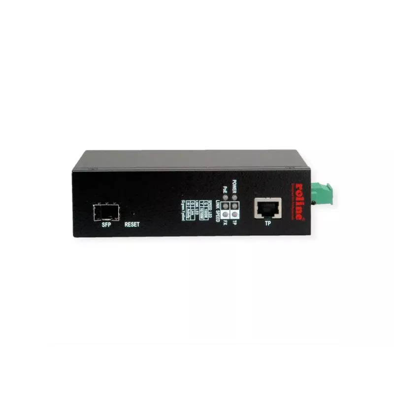 Network Media Converter ROLINE 21.13.1135 1000 Mbit/s Multi-mode Black