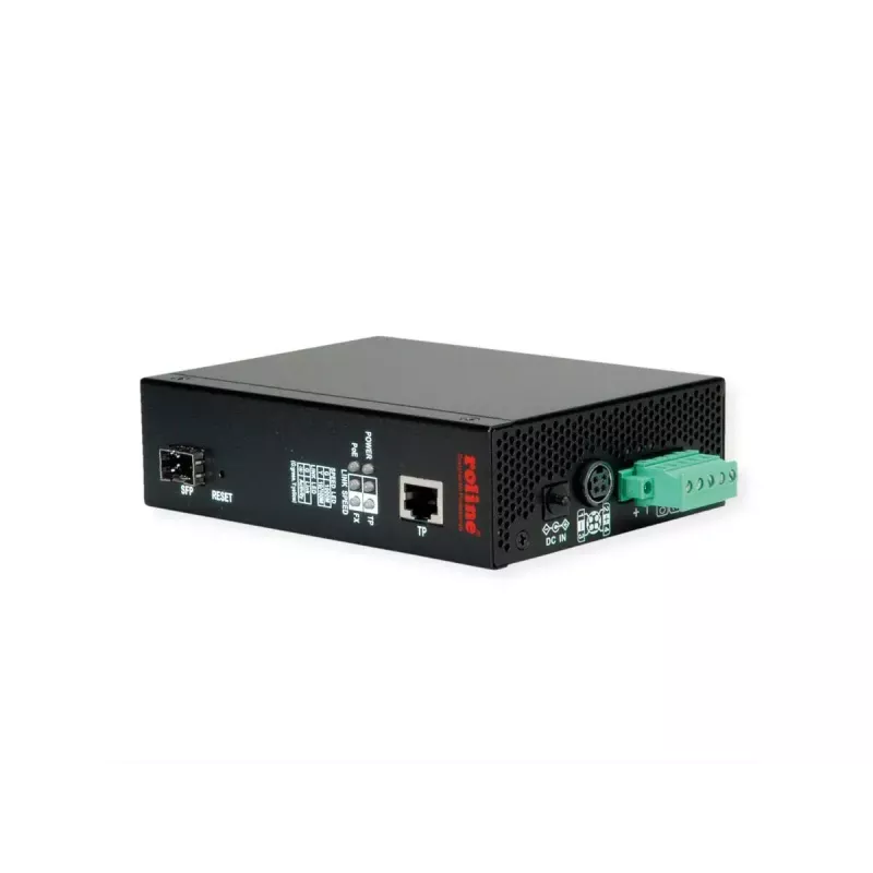Network Media Converter ROLINE 21.13.1135 1000 Mbit/s Multi-mode Black