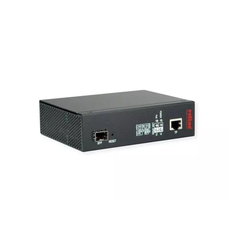 Network Media Converter ROLINE 21.13.1135 1000 Mbit/s Multi-mode Black