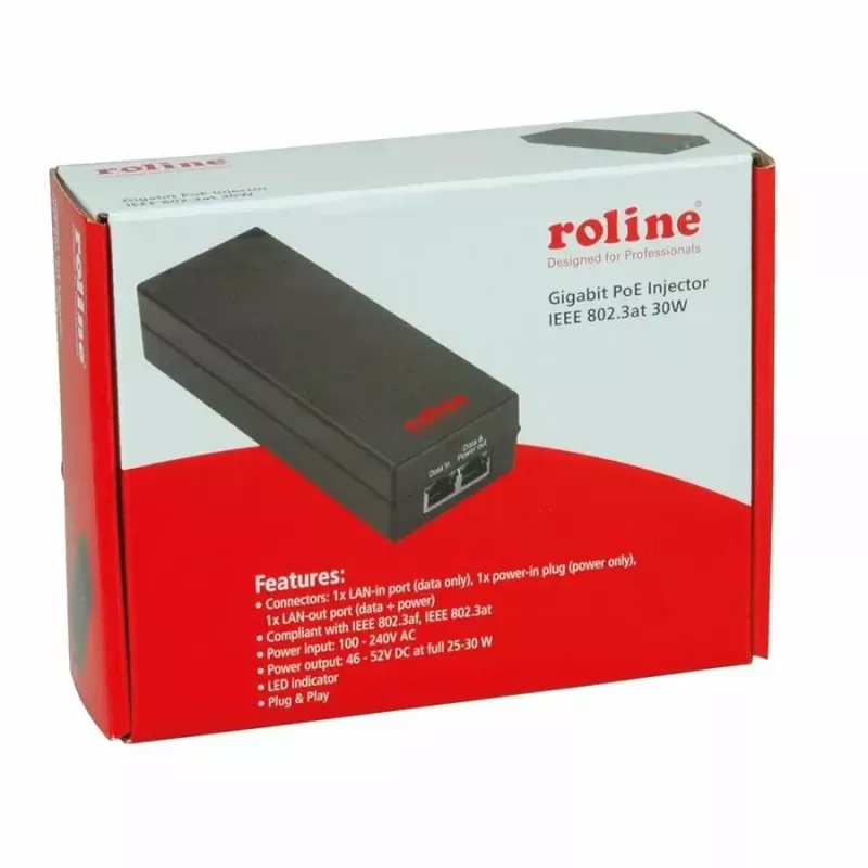 PoE adapter ROLINE 21.13.1199 46 V