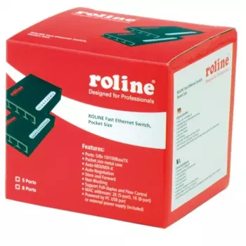 Fast Ethernet Switch ROLINE 21.14.3133 Pocket 5 Ports