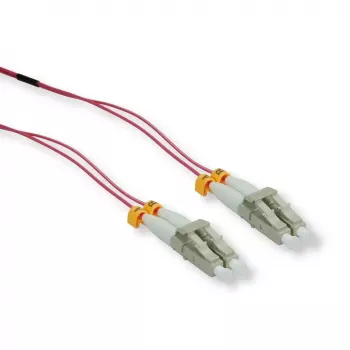 ROLINE InfiniBand/fibre optic cable 7 m 2x LC Violet OM4