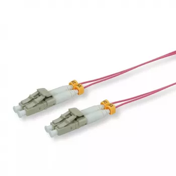 ROLINE InfiniBand/fibre optic cable 7 m 2x LC Violet OM4