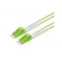 ROLINE InfiniBand/fibre optic cable 2m 2x LC Green OM5 50µm