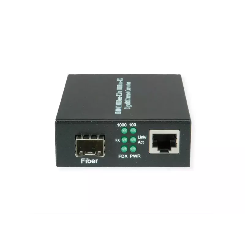 Network Media Converter VALUE 21.99.1199 1000 Mbit/s Multi-mode Black