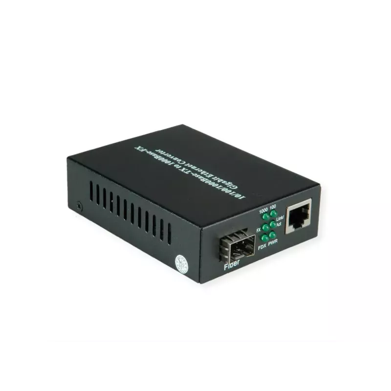 Network Media Converter VALUE 21.99.1199 1000 Mbit/s Multi-mode Black