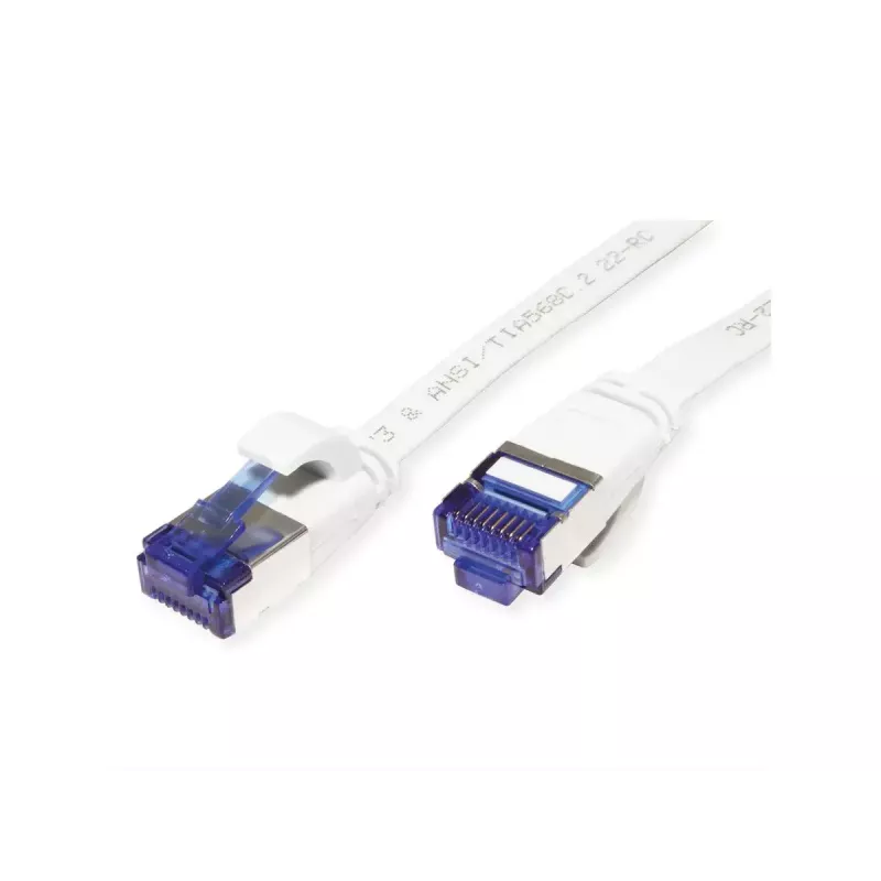 Networking Cable VALUE 21.99.2165 5m Cat6a F/UTP White
