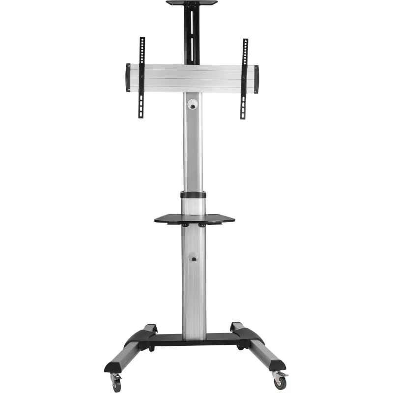 InLine Height Adjustable TV Cart for 37-70 inch Displays, 50 kg, VESA up to 600x400, Black