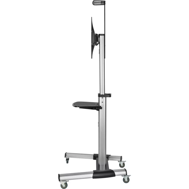 InLine Height Adjustable TV Cart for 37-70 inch Displays, 50 kg, VESA up to 600x400, Black