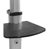 InLine Height Adjustable TV Cart for 37-70 inch Displays, 50 kg, VESA up to 600x400, Black