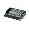 Wall Mount Patch Panel ROLINE Cat.5e 8 Ports STP Black
