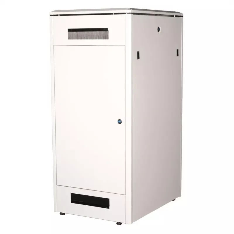 ROLINE 19-inch Network Cabinet Pro 26U, 600x800 mm WxD, glass door, grey, IP20, 600 kg capacity