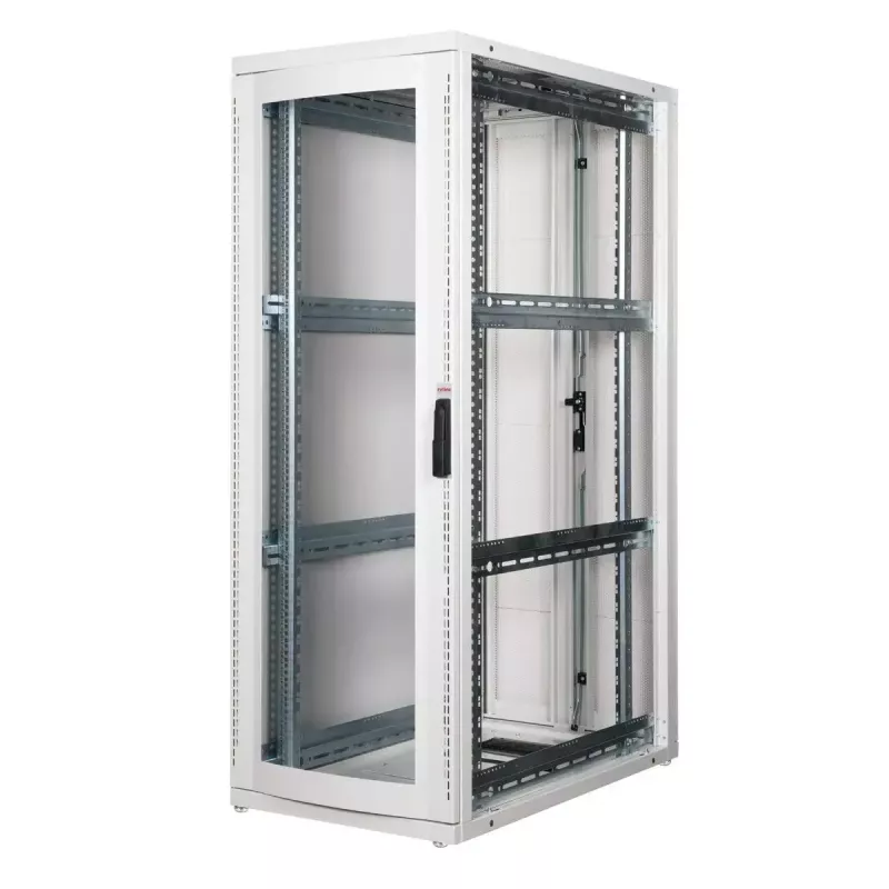 Freestanding rack ROLINE Pro 36U 600x1000 grey Plexiglas