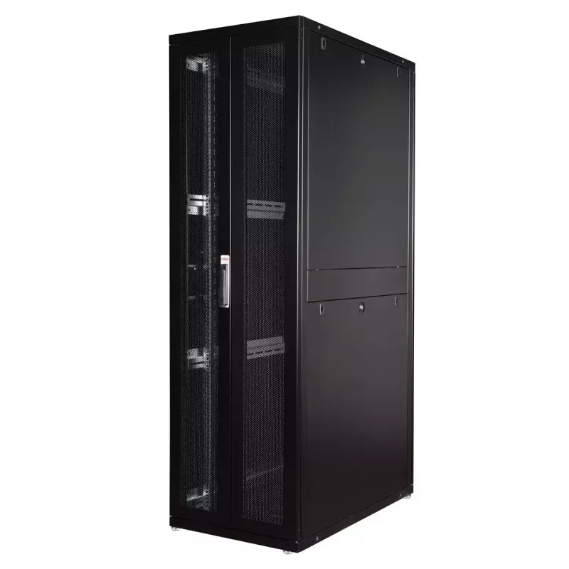 Freestanding rack ROLINE 19-inch server rack Pro 42 U 600x1000 black