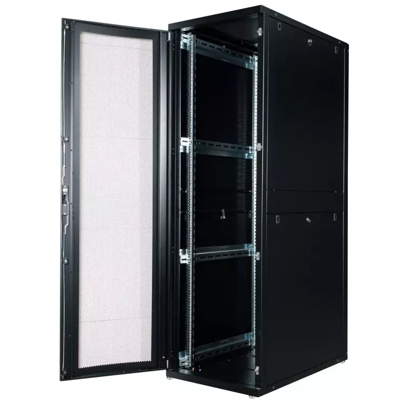Freestanding rack ROLINE 19-inch server rack Pro 42 U 600x1000 black