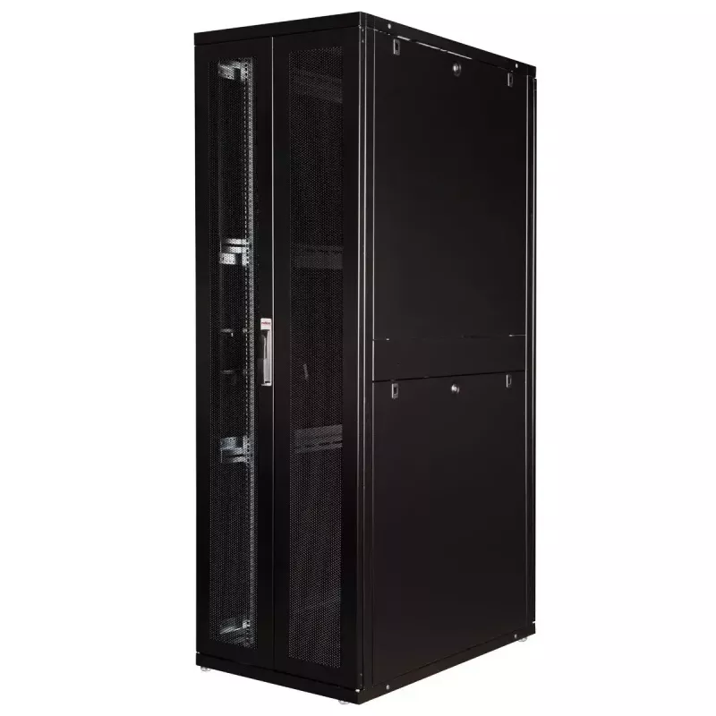 Freestanding rack ROLINE 19-inch server rack Pro 42U 600x1000 black