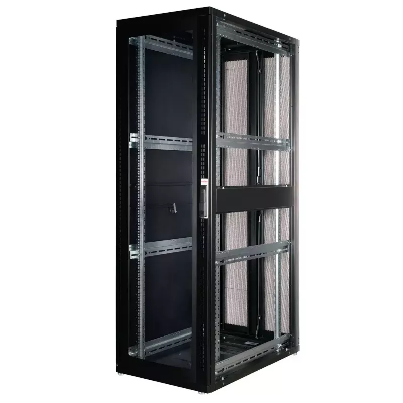 Freestanding rack ROLINE 19-inch server rack Pro 42U 600x1000 black