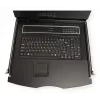 Rack console VALUE 26.99.0131 19 inch (48.3 cm) 1366x768 250 cd/m² German keyboard Black 1U