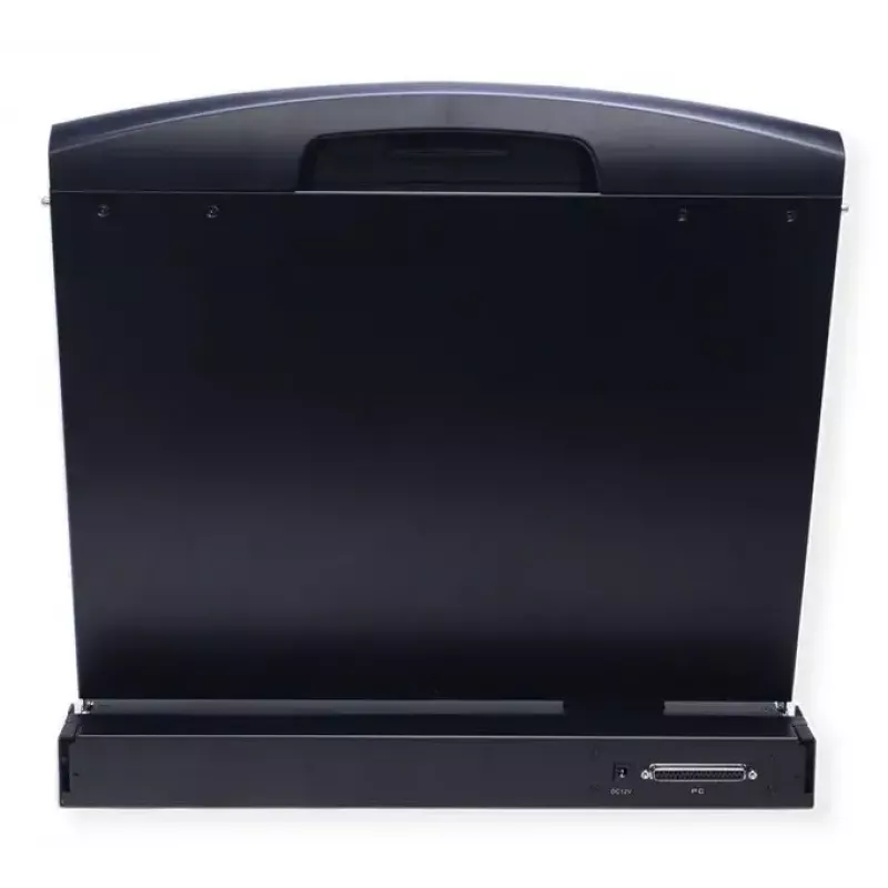 Rack console VALUE 26.99.0132 — 19 inch (48.3 cm) 1366×768 LCD, 1U, Swiss keyboard, black