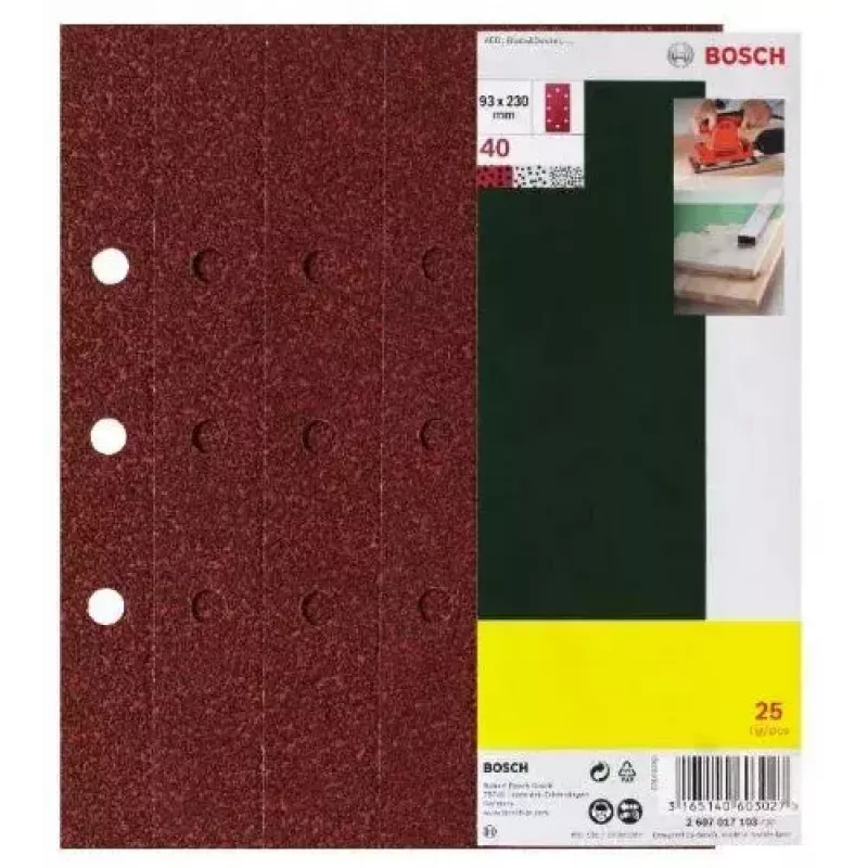 Bosch 2 607 017 097 sander accessory 25 pc(s)