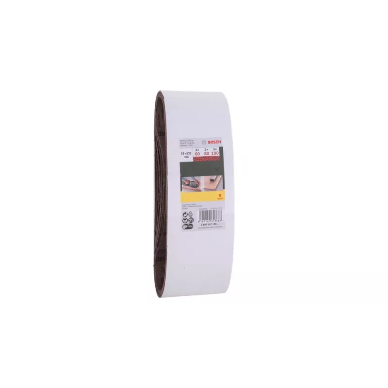 Sanding Belt Set Bosch 2607017155