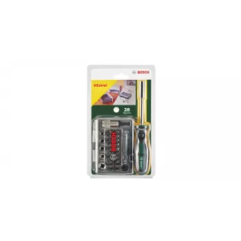 Screwdriver Bit Set Bosch 2 607 017 331 27 pcs Hex Nut Torq-Set Phillips