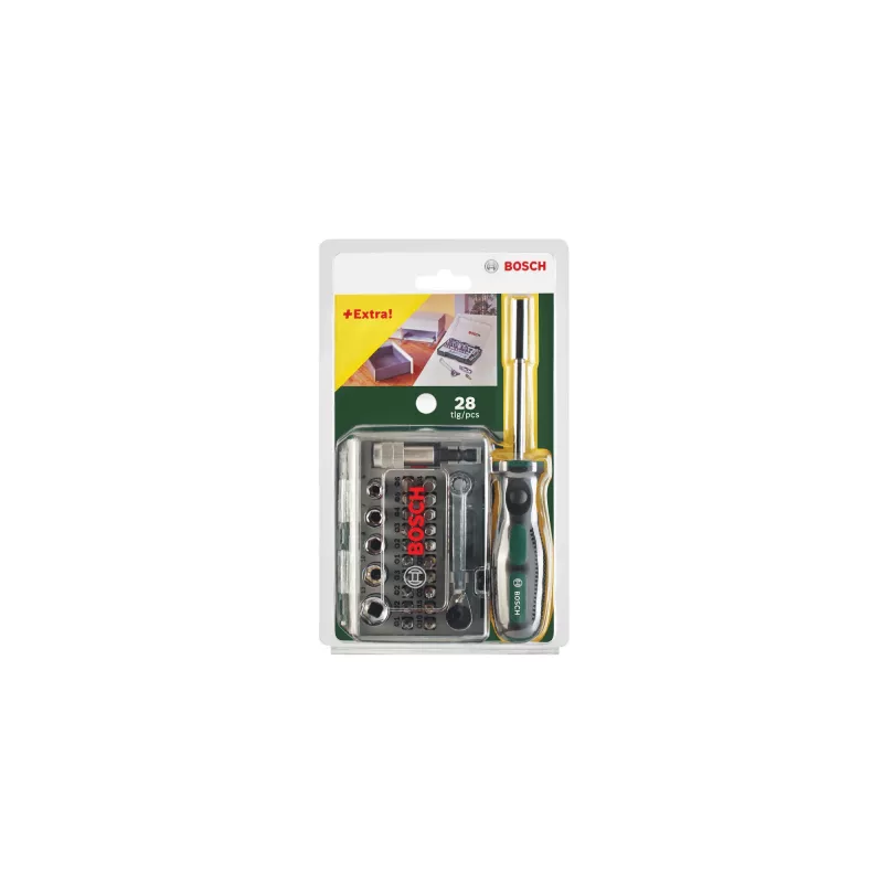 Screwdriver Bit Set Bosch 2 607 017 331 27 pcs Hex Nut Torq-Set Phillips