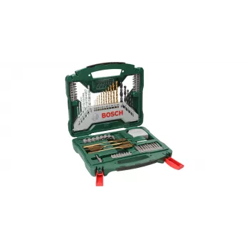 Drill bit set Bosch 70-piece X-Line Titanium set