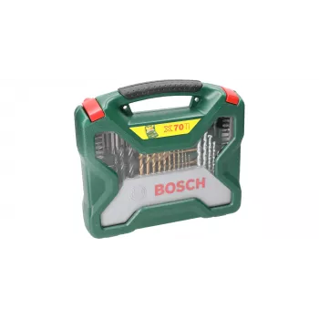 Drill bit set Bosch 70-piece X-Line Titanium set
