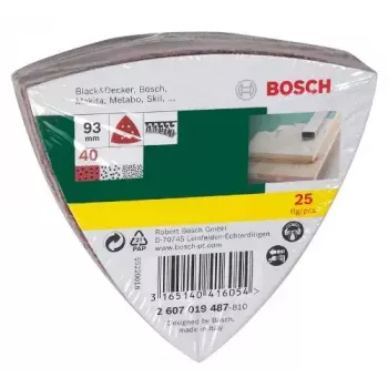 Bosch 2 607 019 487 sander accessory 25 pc(s)