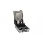 Step Drill Bit Bosch HSS 3-Flat Shank Set for Aluminium Plastic