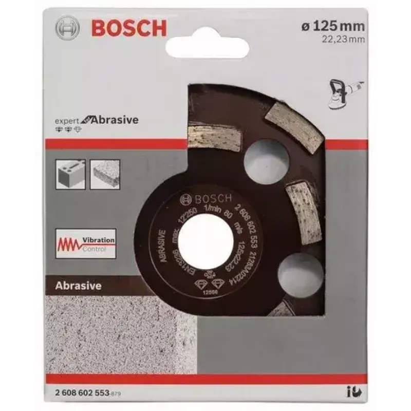 Sanding disc Bosch 2 608 602 553 suitable for abrasive wood