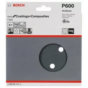 Sanding sheet Bosch F355 5 pcs 2608605131