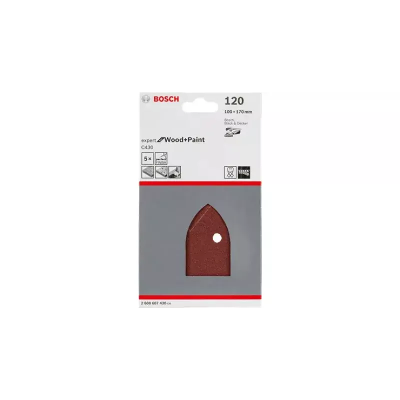 Sanding Discs Bosch C430 Expert for Wood and Paint