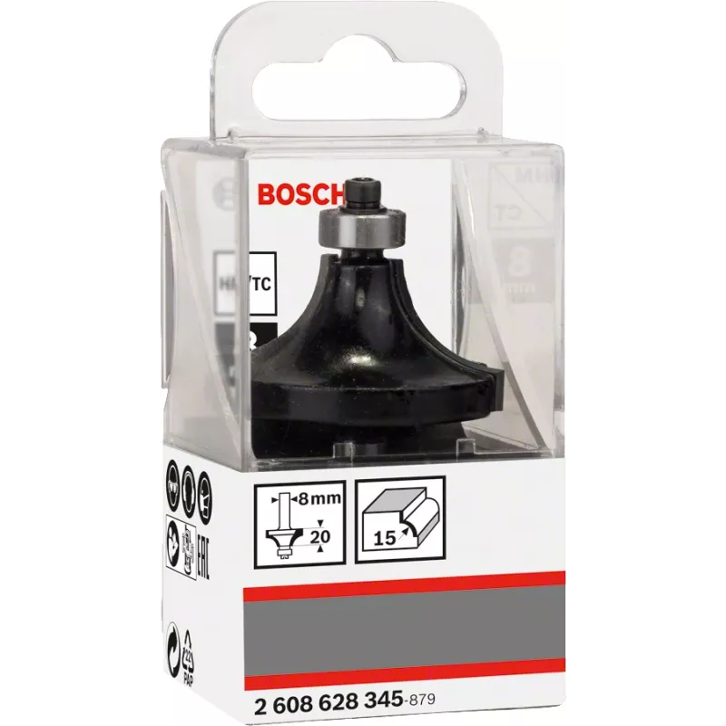 Bosch 2 608 628 345 router bit Rounding over bit 1 pc(s)
