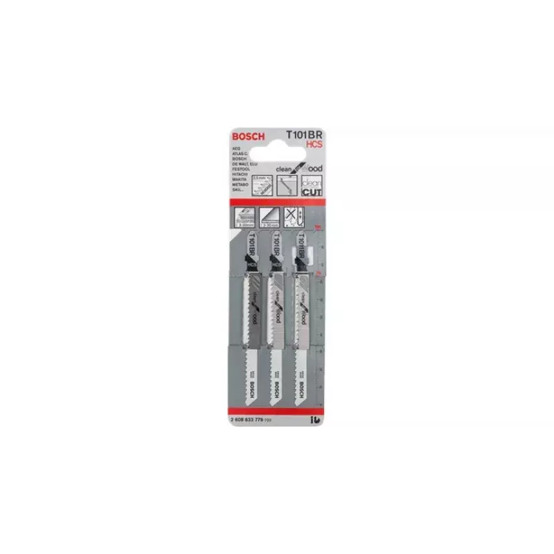 Bosch T 101 BR Clean for Wood Jigsaw Blades