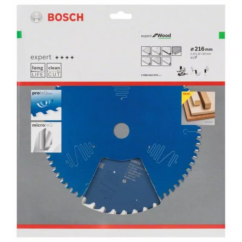 Bosch 2 608 644 079 circular saw blade 21.6 cm 1 pc(s)
