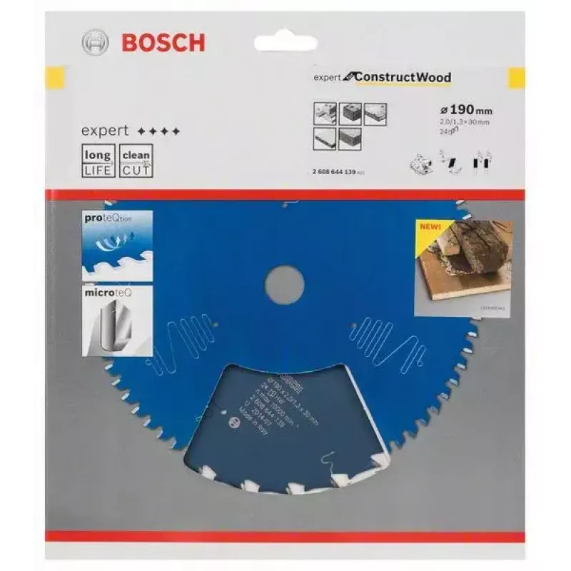 Circular saw blade Bosch 2 608 644 139