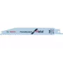 Sabre saw blade Bosch S 123 XF Progressor for Metal 10 cm HCS