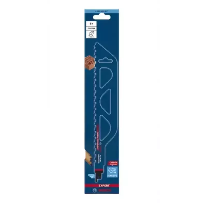 Bosch 2 608 900 417 jigsaw/scroll saw/reciprocating saw blade Sabre saw blade Carbide 1 pc(s)
